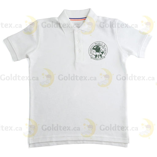 Goldtex® - CWA - Short Sleeved School Uniform Polo with Logo