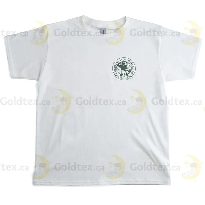 Goldtex® - CWA - Short Sleeved School Uniform T-Shirt with Logo