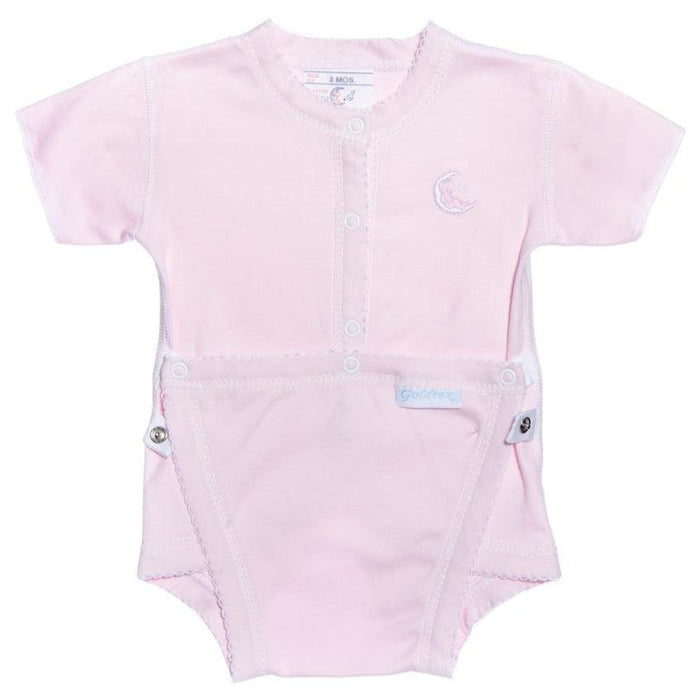 Goldtex® - Diaper Vest | 100% Cotton | Full Body Snap Closure | Preemie, 12, 18, 24 Months | Made in Canada