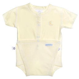 Goldtex® - Diaper Vest | 100% Cotton | Full Body Snap Closure | Preemie, 12, 18, 24 Months | Made in Canada