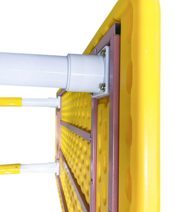 Goldtex® - Durable Rectangular Daycare Table – Adjustable Height Kids Table (47 x 24")