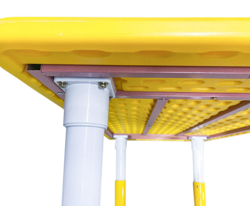 Goldtex® - Durable Rectangular Daycare Table – Adjustable Height Kids Table (47 x 24")