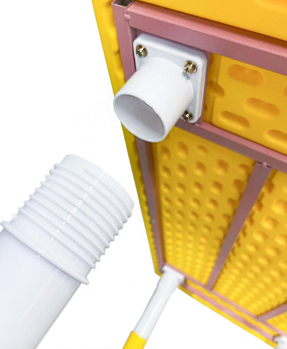 Goldtex® - Durable Rectangular Daycare Table – Adjustable Height Kids Table (47 x 24")