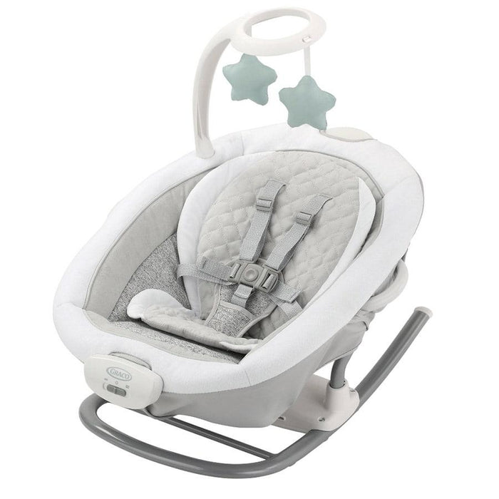 Graco Duet Glide Baby Gliding Swing with Portable Rocker Ashland Goldtex