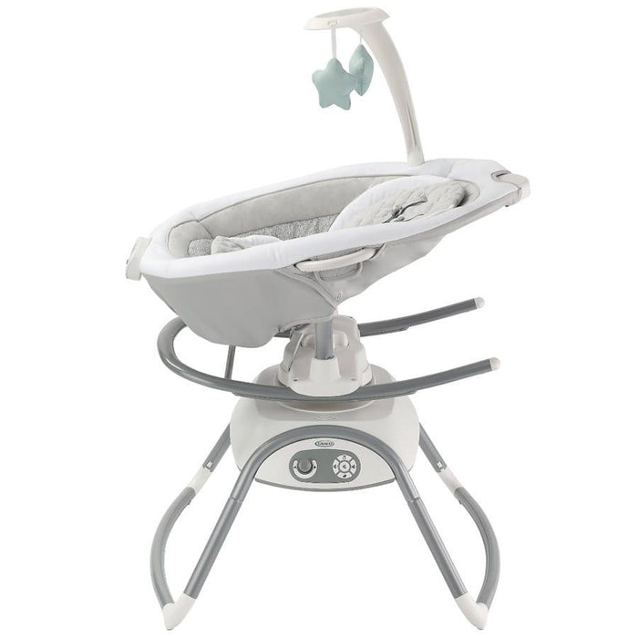 Graco Duet Glide Baby Gliding Swing with Portable Rocker Ashland Goldtex