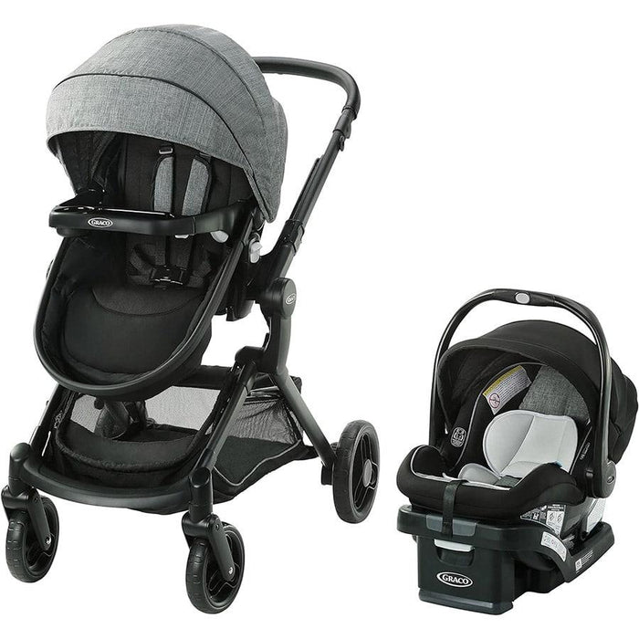 Graco Modes Nest Travel System Baby Stroller Car Seat Combo Nico Goldtex