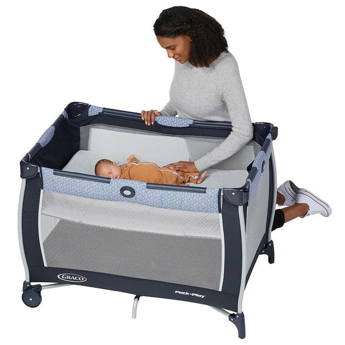 Graco Pack 'n Play Day2Dream Bassinet Playard – Rainier Goldtex