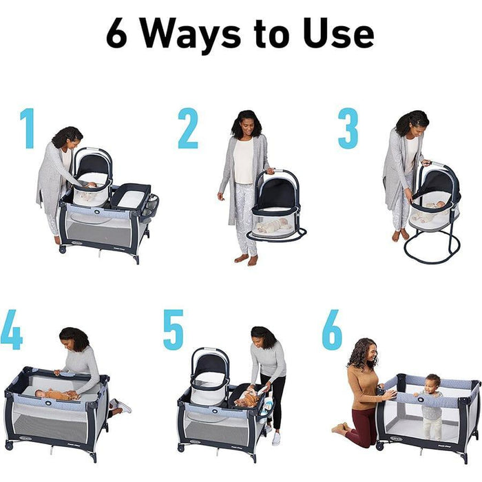 Graco® - Graco® Pack 'n Play® Day2Dream™ Bassinet Playard - Rainier