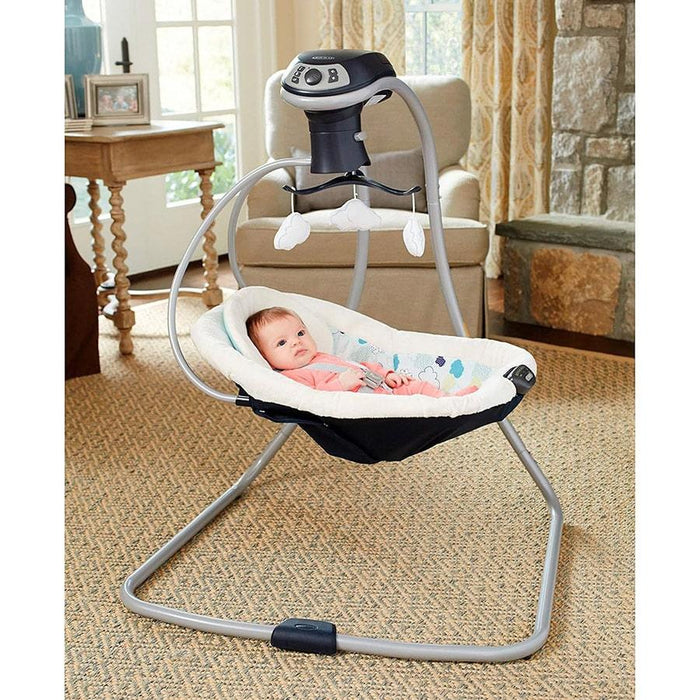 Graco Simple Sway LX Baby Swing with Multi Direction Seat Goldtex