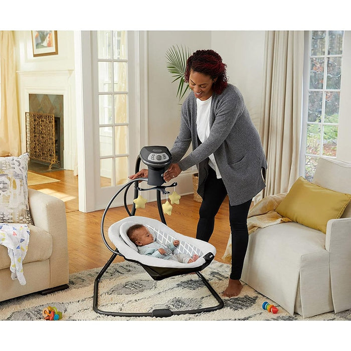 Graco Simple Sway LX Baby Swing with Multi-Direction Seat