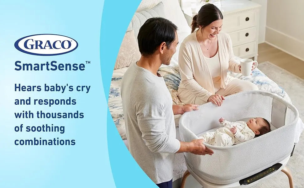 Moïse apaisant Graco® SmartSense™ avec technologie de détection des pleurs