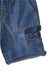 Green Jeans® - Green Jeans® Boys' Blue Denim Cargo Shorts with White Drawstring