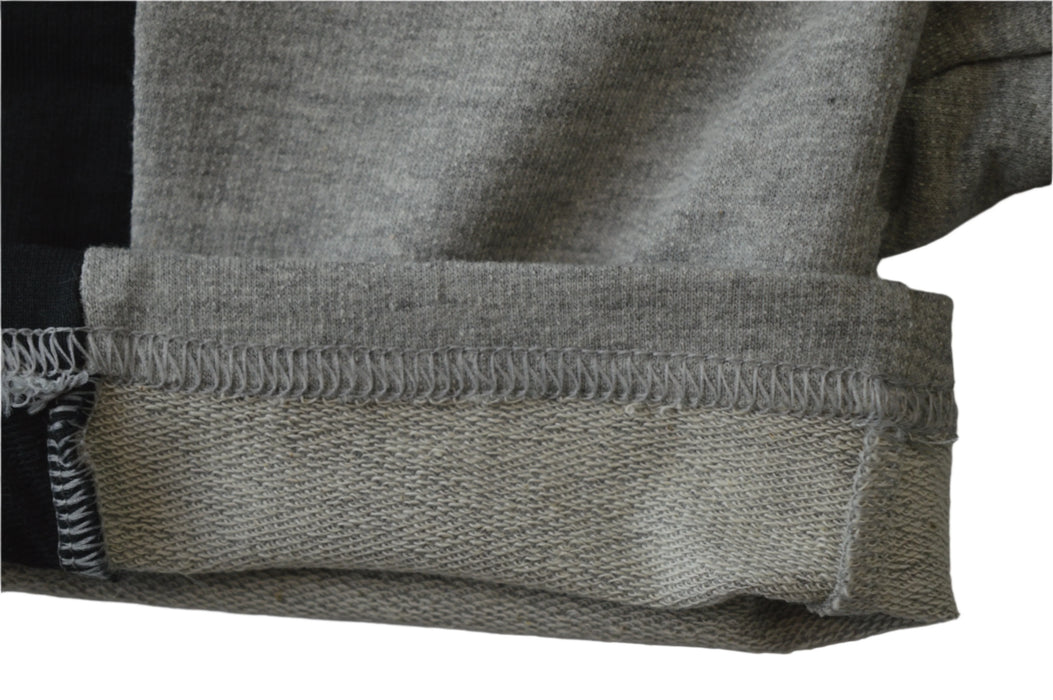 Green Jeans® - Green Jeans® Boys' Grey Sports Shorts with Black Side Panels & Neon Drawstring