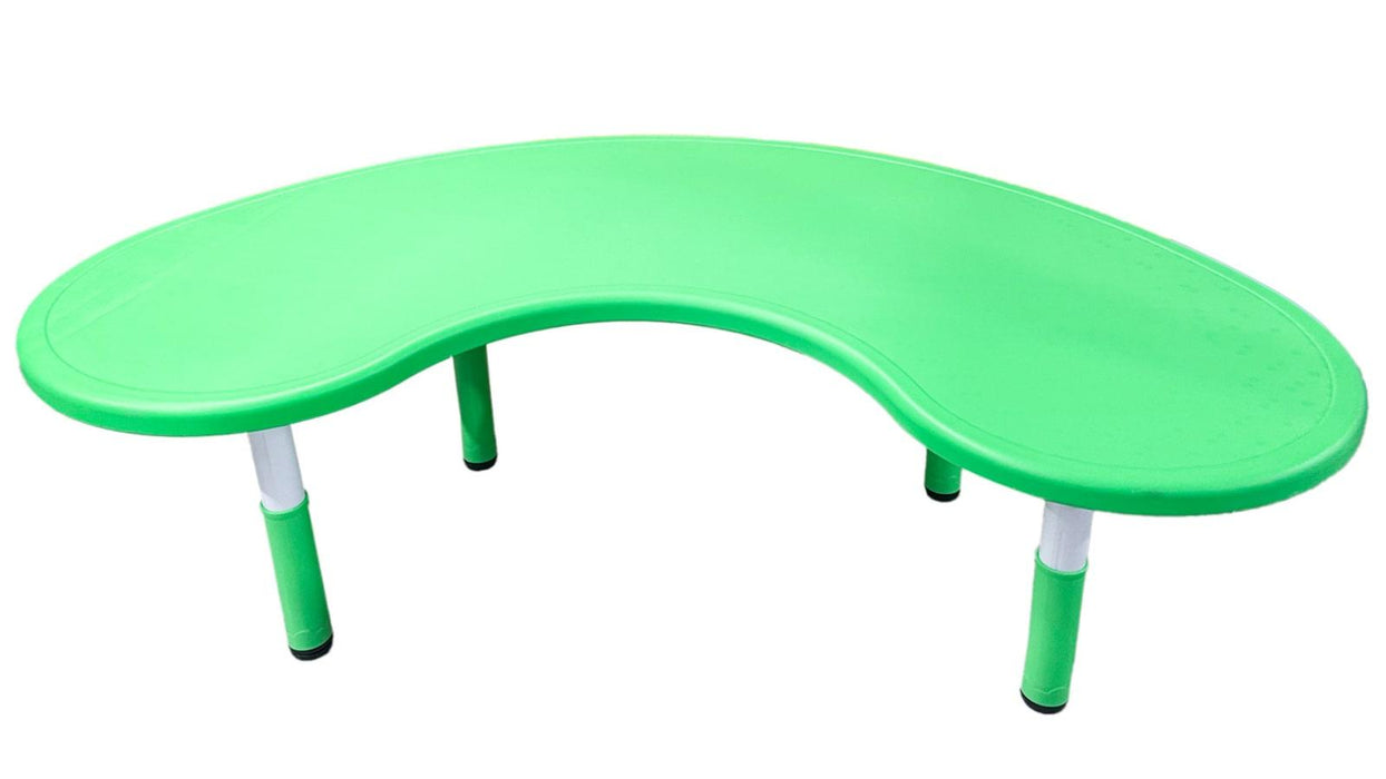 Table de jeu pour centre de garde en forme de haricot