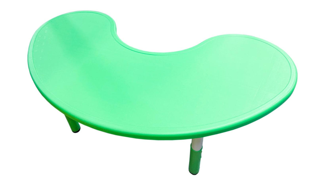 Table de jeu pour centre de garde en forme de haricot