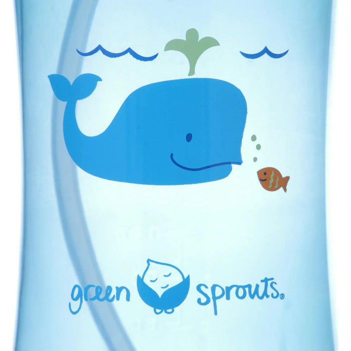 Green Sprouts® - Green Sprouts Children's Flip-Top Straw Bottle - 10oz. (300ml) - 1-Pack
