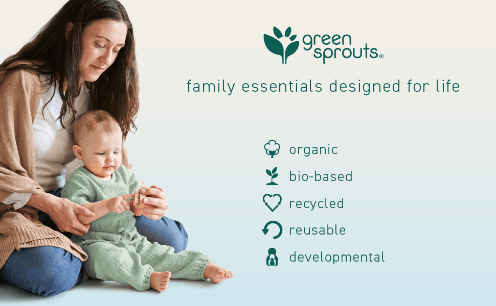 Green Sprouts® - Green Sprouts Silicone Baby & Toddler Learning Cup - 7oz. (207ml)