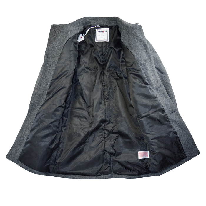 Manteau habillé pour garçons en feutre de Minoti – Tailles 8 à 14 ans