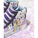 Ground Up - Ground Up Bluey Toddler Girls High Top Canvas Shoes - (Sizes 5T to 10T)