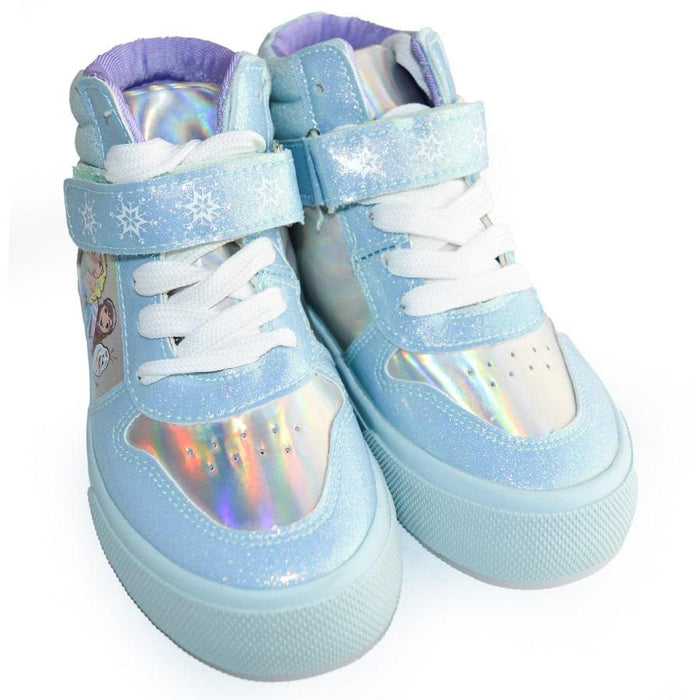 Ground Up - Ground Up Disney Frozen High Top Sports Youth Girls Lace-up Shoes