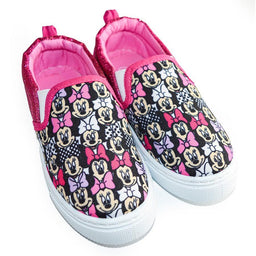 Ground Up - Ground Up Disney Minnie Mouse Youth Girls Canvas Slip-on Shoes