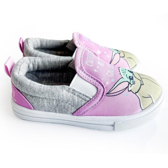Ground Up - Ground Up Star Wars Baby Yoda Mandalorian Toddler Girls Canvas Shoes