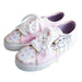 Ground Up - Ground Up Star Wars Grogu Lace-up Girls Canvas Shoes - Sizes 11 to 13