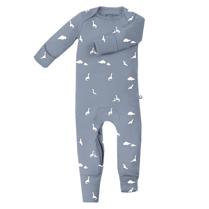 Gunamuna 2-in-1 Convertible Bamboo Baby Footie | Sizes 0 to 24m
