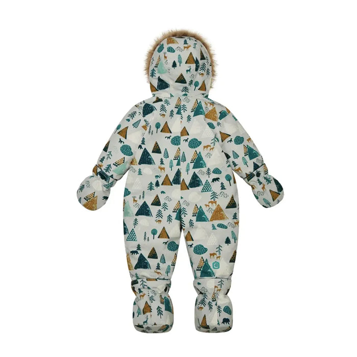Gusti® Bing Boys Baby 1-Piece Snowsuit - Grey | Sizes 6M–12M | Style GW6BZ238
