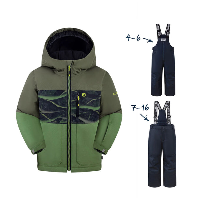 Combinaison de neige pour garçons Gusti® Conan, tailles 2 à 14 | Style GW6BS151