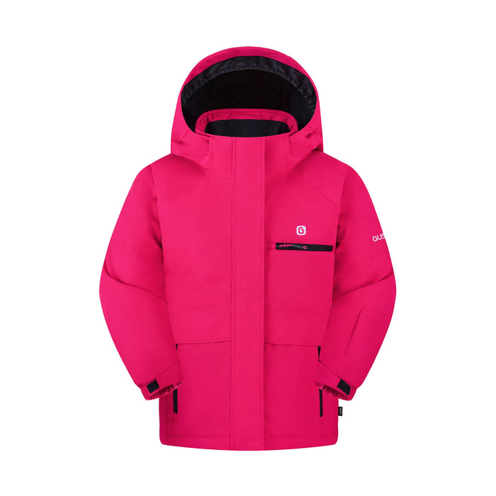 Gusti® Raya Girls Tech Winter Jacket - Bright Rose | Sizes 7–12 | Style GW6GJ015
