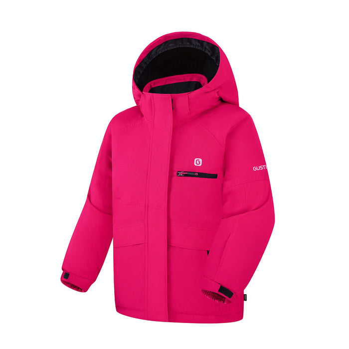Gusti® Raya Girls Tech Winter Jacket - Bright Rose | Sizes 7–12 | Style GW6GJ015