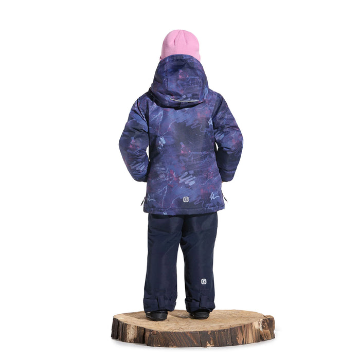 Ensemble de neige 2 pièces pour fille Gusti® Fanny - Ardoise | Tailles 2–6 | Modèle GW6GS164