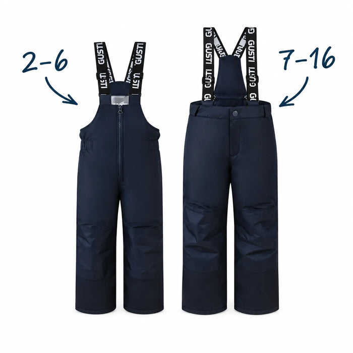 Ensemble de neige 2 pièces pour fille Gusti® Fanny - Ardoise | Tailles 2–6 | Modèle GW6GS164