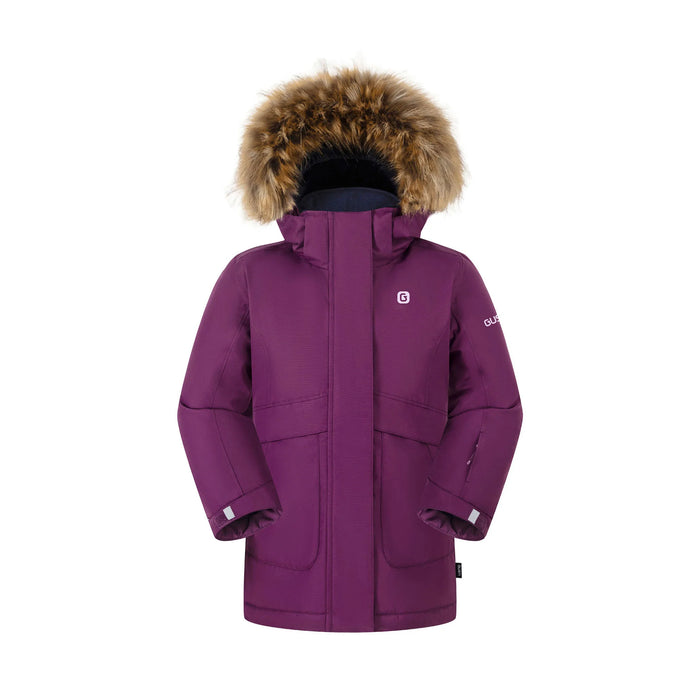 Gusti® Bliss Girls Winter Parka - Plum | Sizes 4–12 | Style GW6GJ169