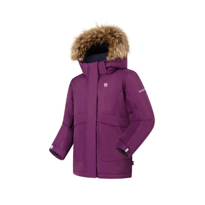 Gusti® Bliss Girls Winter Parka - Plum | Sizes 4–12 | Style GW6GJ169