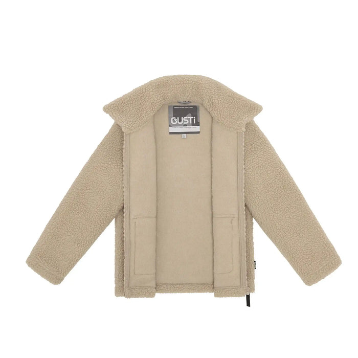 Gusti® Sasha Girls Sherpa Jacket - Caramel | Sizes 4–14 | Style GW6GJ208