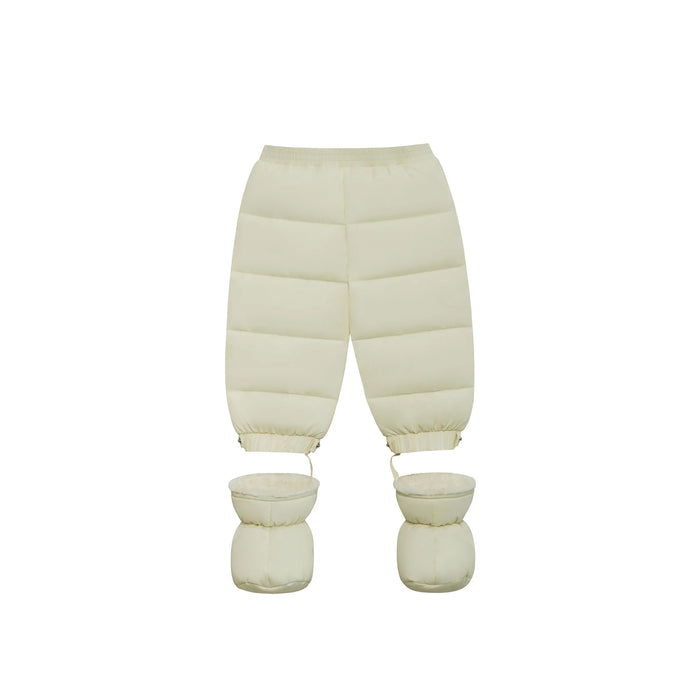 Combinaison de neige deux pièces pour bébé unisexe Gusti® Logan - Crème, tailles 6M–18M | Style GW6GZ234