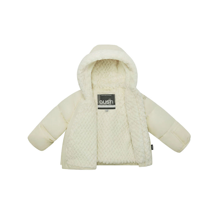 Combinaison de neige deux pièces pour bébé unisexe Gusti® Logan - Crème, tailles 6M–18M | Style GW6GZ234