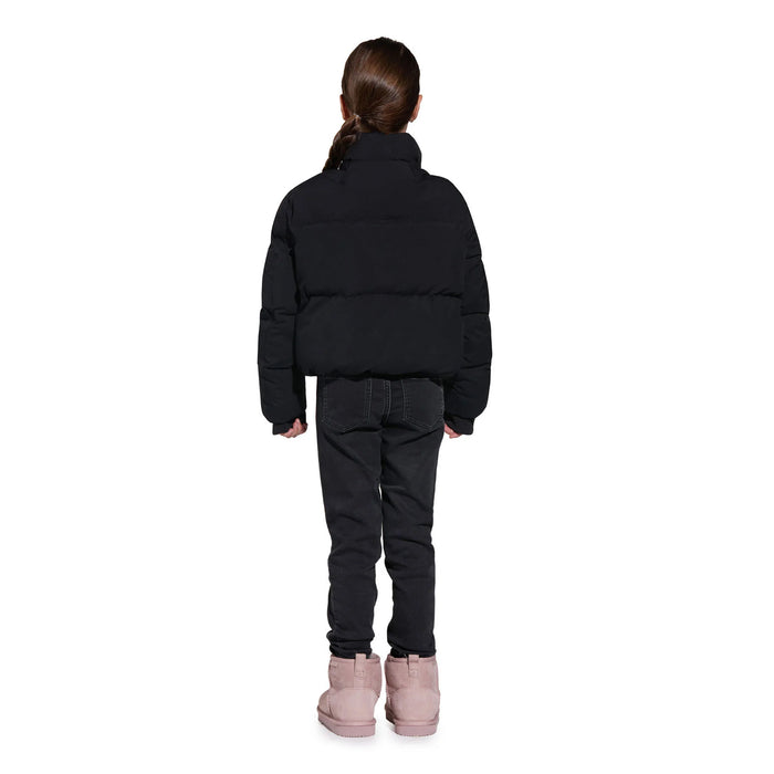 Gusti® Maria Girls Metro Winter Jacket - Black | Sizes 7–14 | Style GW6GJ447