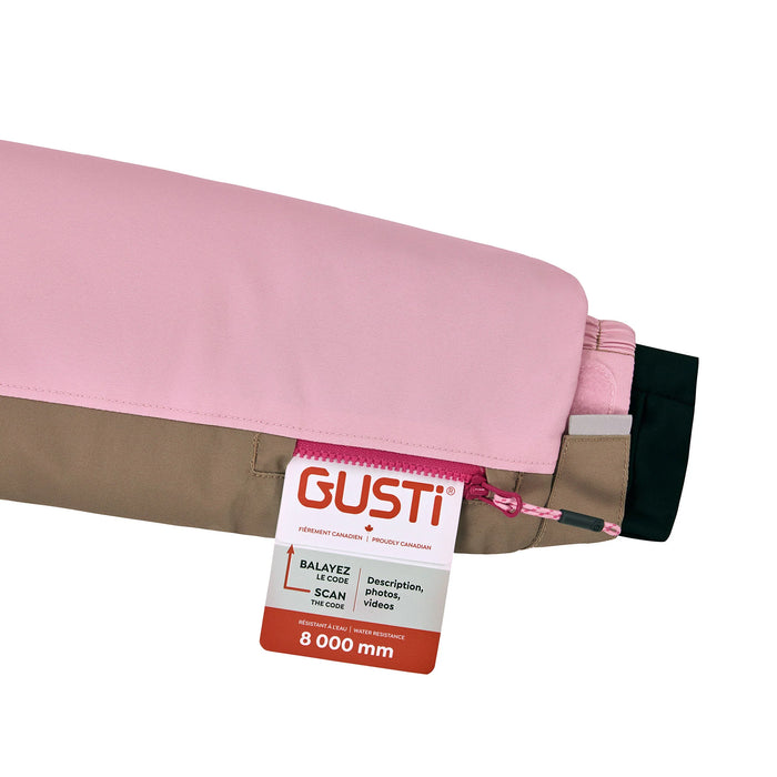 Gusti® Melody Girls Metro Toddler Snowsuit - Rose, Sizes 2–6 | Style GW6GS235