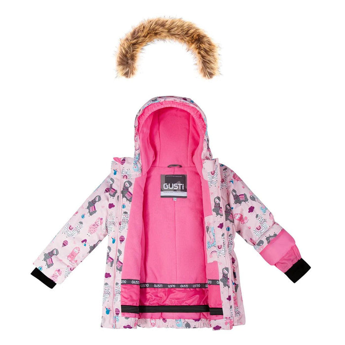 Gusti® - Gusti Girls Snowsuit - Llamas - (2T to 8Y)