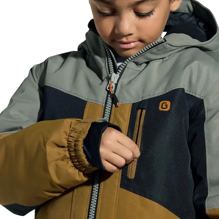 Gusti® Wilson Boys 2-Piece Snowsuit - Toffee | Sizes 4–16 | Style GW6BS976