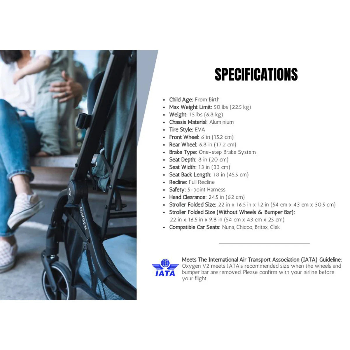 Guzzie&Guss® - Guzzie&Guss® Oxygen V2 Stroller
