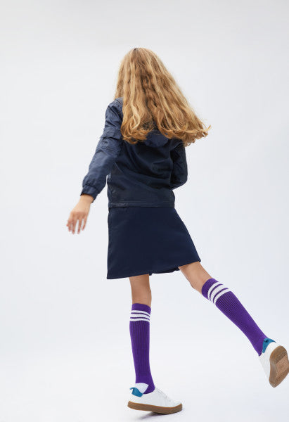 French Toast Girls School Uniform Pleated Two-Tab Scooter Skort - SX9103