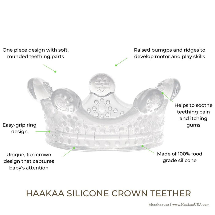 Haakaa® - Haakaa Silicone Baby Crown Teether Toy