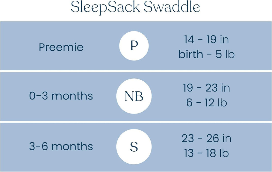 HALO® - Halo Sleepsack Swaddle 100% Cotton Ocean Life 1.5 TOG