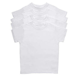 Hanes - Hanes Boys Tagless Crew Tee - 4pk