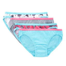 Hanes - Hanes Girls Assorted Tagless Bikini Briefs - 4pk
