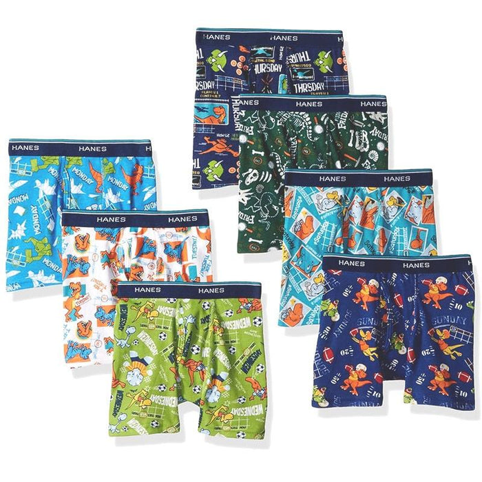 Hanes - Hanes Toddler Boys Super Soft Boxer Briefs - 7pk